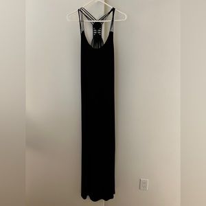 Nicole Miller Black Maxi Dress